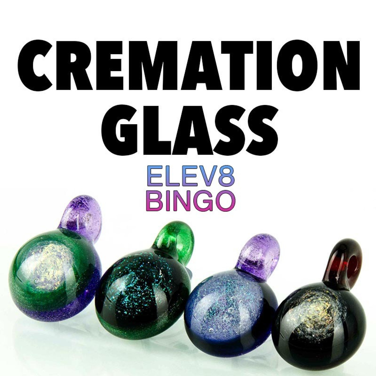 Elev8 Bingo Cremation Glass